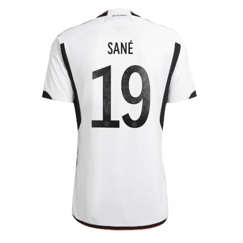 Maillot de foot Allemagne Leroy Sane #19 Domicile Monde 2022 Manches Courte